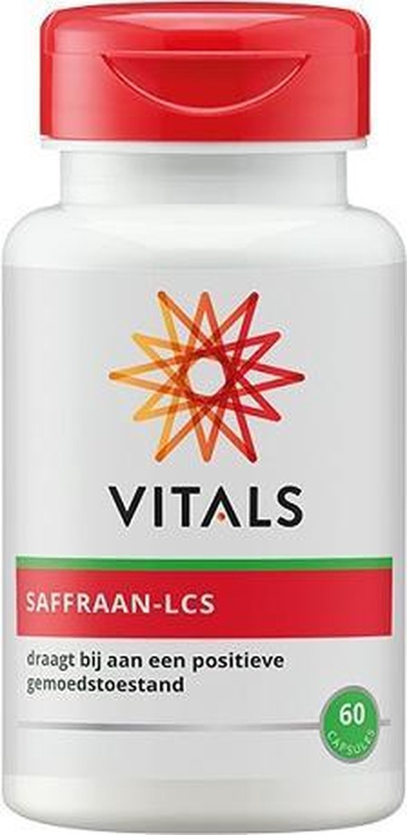 Vitals Saffraan-LCS Voedingssupplementen - 60 vegicaps