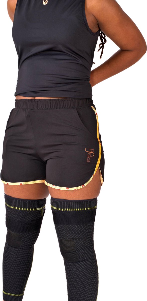 Pfeka Shorts Dames sportkbroek met Afrikaanse tintje  XL
