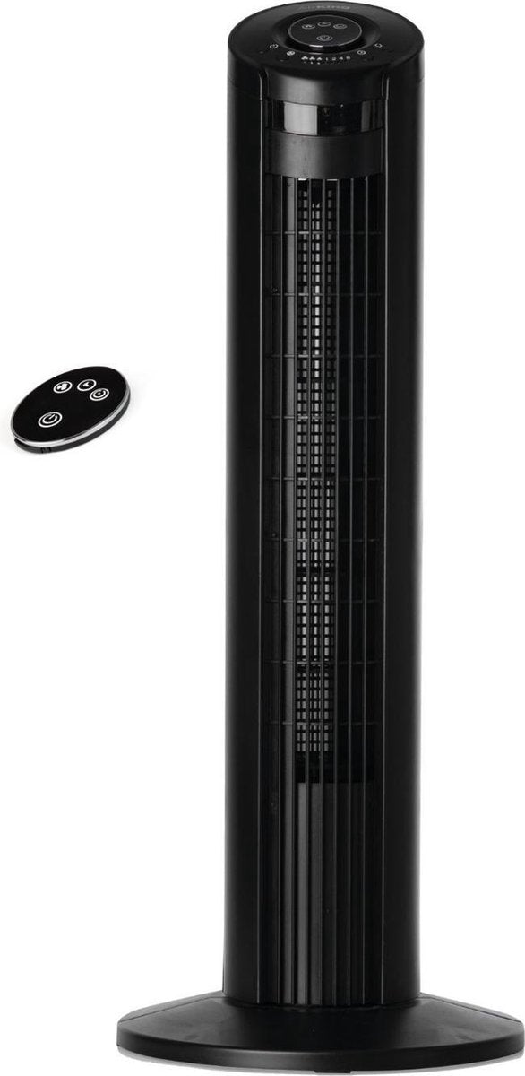 AirKing torenventilator 80 cm - Met timer en afstandsbediening - Zwart