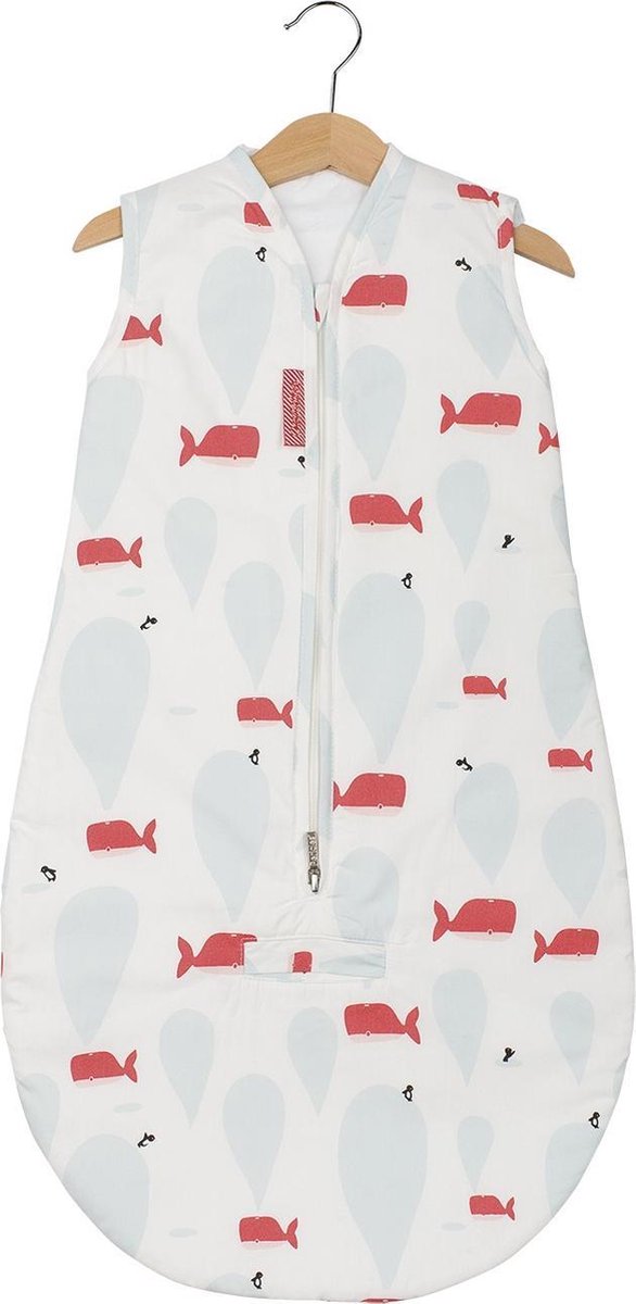 Pericles Slaapzak Oceaan Junior Mouwloos 70 Cm Wit/rood/blauw