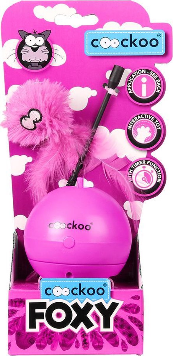 Coocky foxy magic ball roze