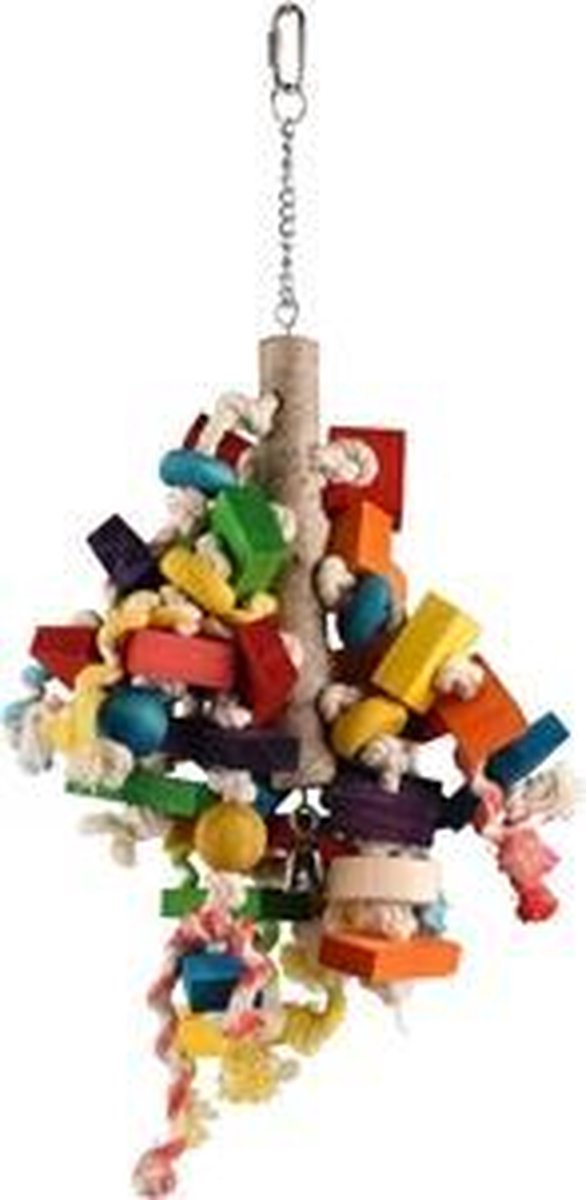 Zooselect Vogelspeelgoed Kooihanger Rainbow Che