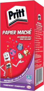 Pritt Papier Mache Pasta - Knutsellijm - pak van 125 gram - Kindvriendelijk