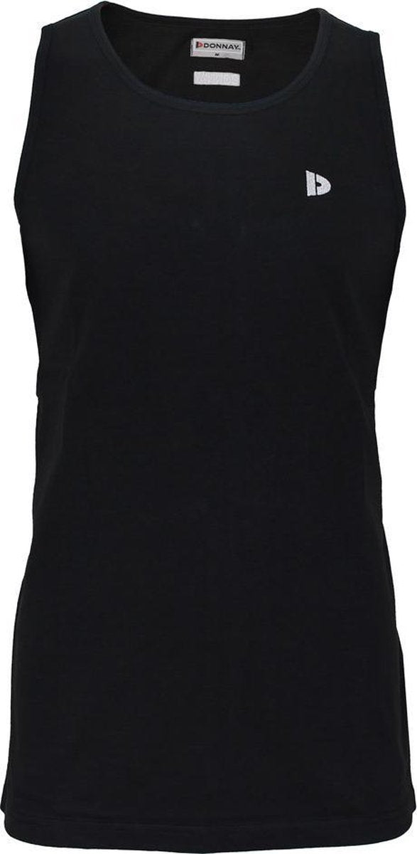 Donnay Muscle shirt - Tanktop - Sportshirt - Heren - Maat XL - Zwart