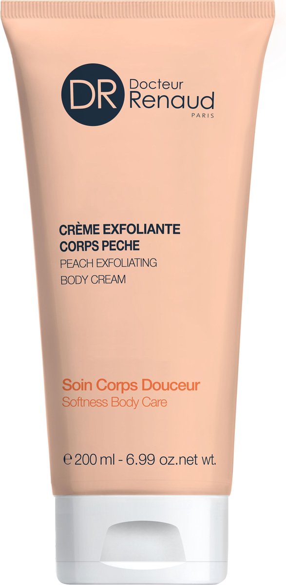 Docteur Renaud Creme exfoliante corps peche - 200 ml - Douchegel