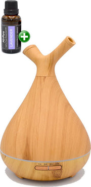 Aroma diffuser Aquair Chiaro duo | incl. 10ml lavendel All-Pura olie!