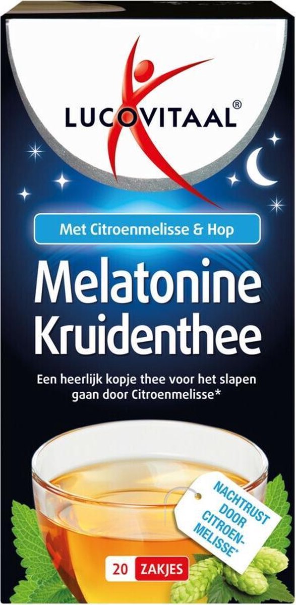 10x Lucovitaal Thee Melatonine 20 stuks