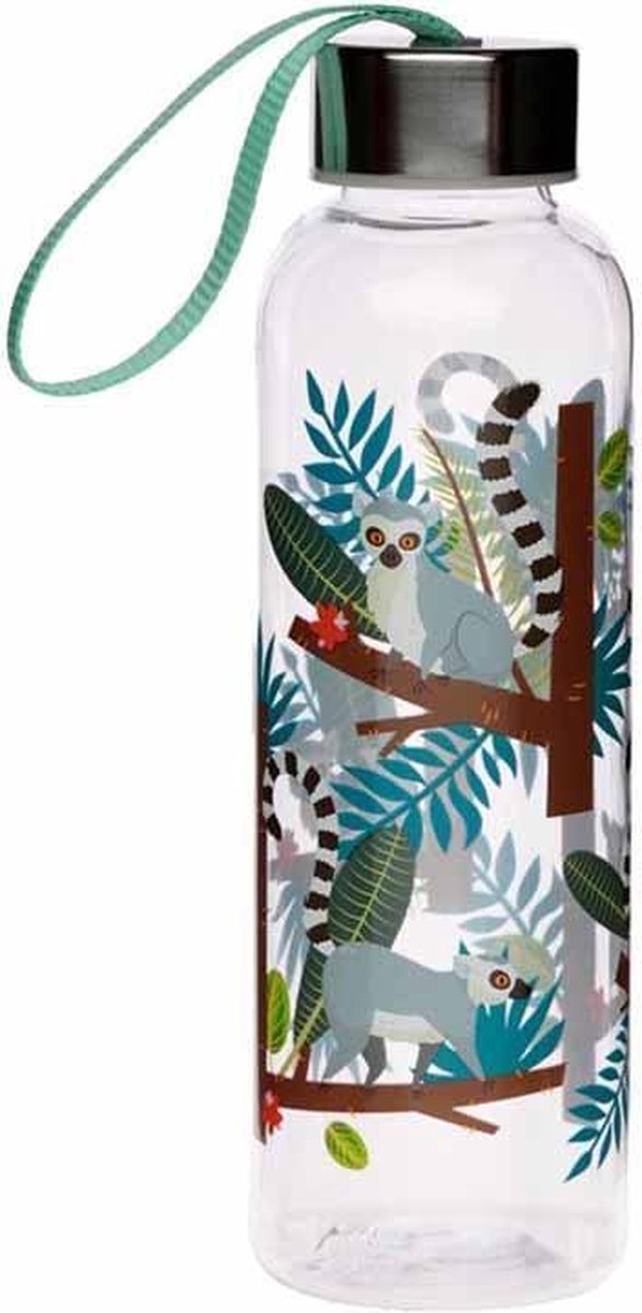Waterfles 500ml - Ringstaart Maki/Lemur