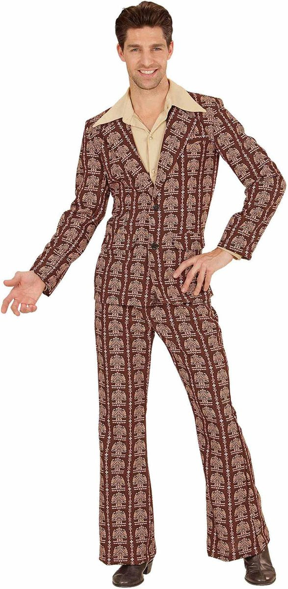 Jaren 70 old school kostuum voor mannen - Verkleedkleding