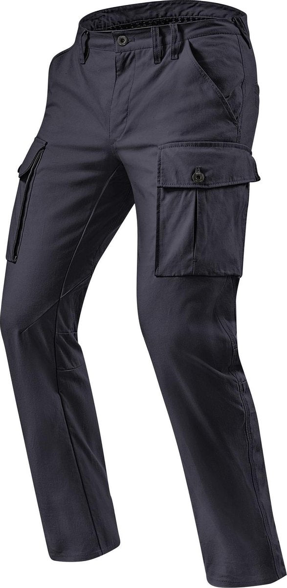 REV'IT! Cargo SF Black Motorcycle Cargo Jeans L34/W36