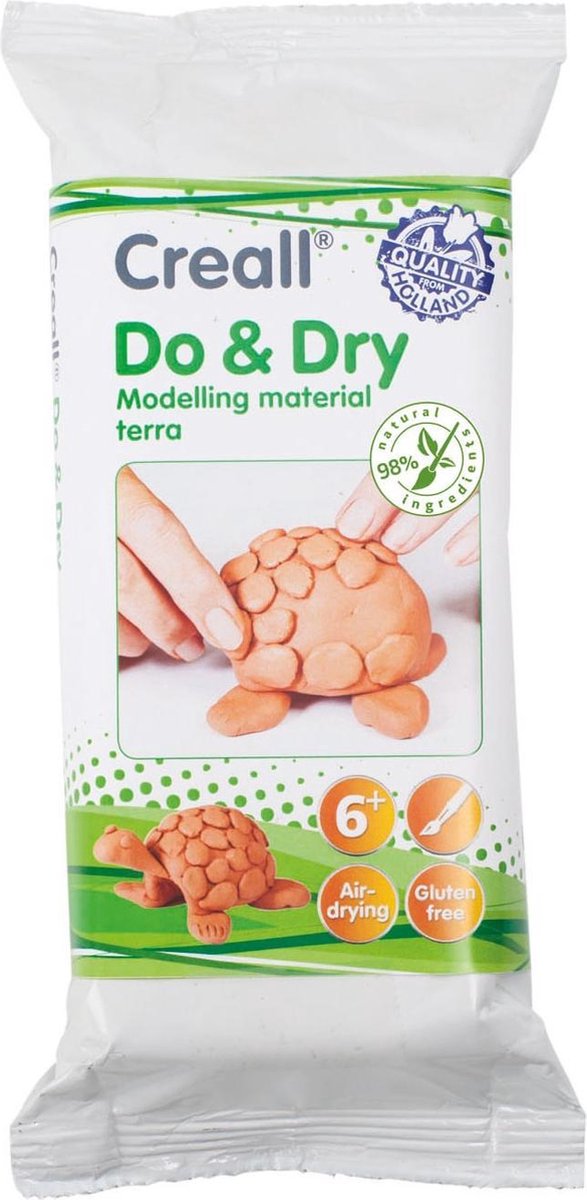 Boetseerklei Creall Terra 0.5kg