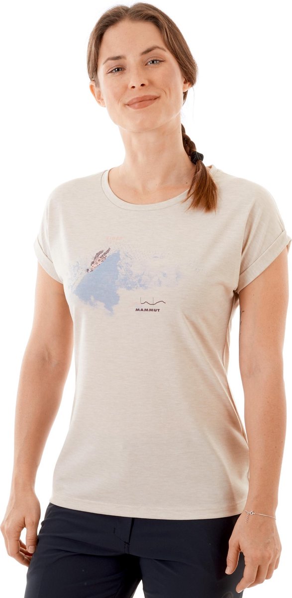 Mammut Mountain t shirt W 1017 00960 00256 bright white melagne M