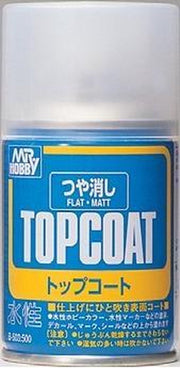 Mrhobby - Mr. Top Coat Flat Spray 86 Ml (Mrh-b-503)