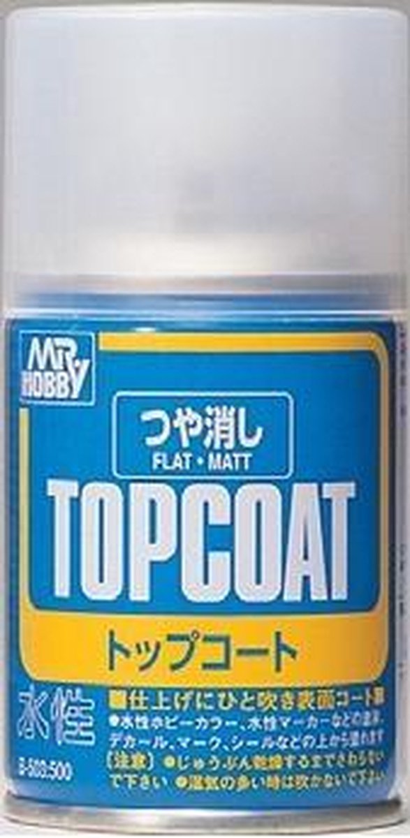 Mrhobby - Mr. Top Coat Flat Spray 86 Ml (Mrh-b-503)