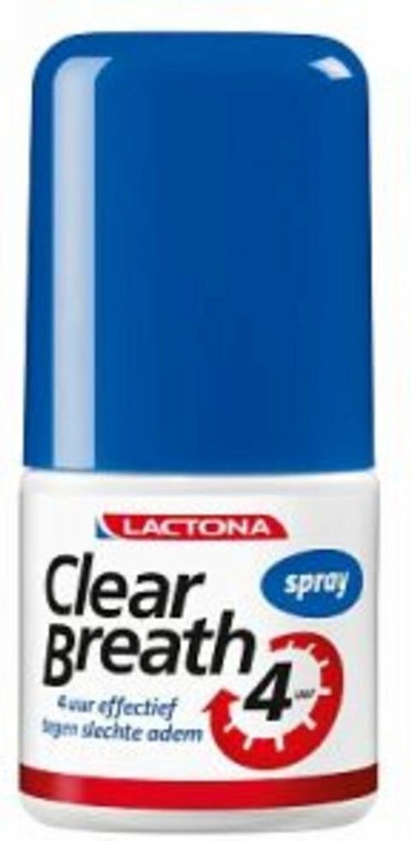 6x Lactona Clear Breath Mondspray 25 ml