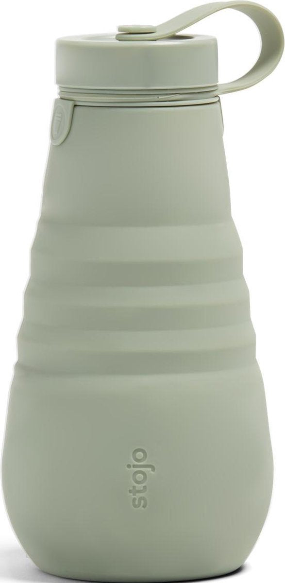 Stojo Opvouwbare Drinkfles 590ml - Sage