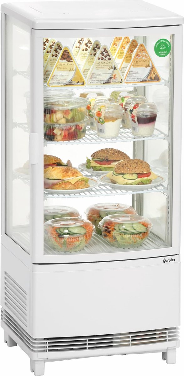 Mini-koelvitrine 86L
