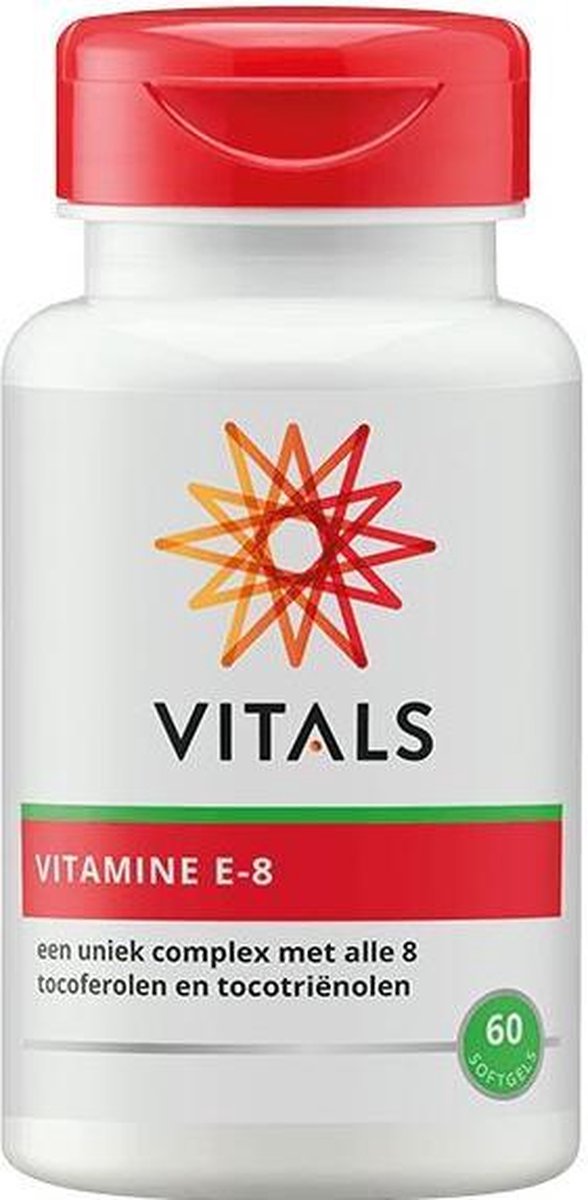 Vitals Vitamine E-8  Voedingssupplementen - 60 softgels