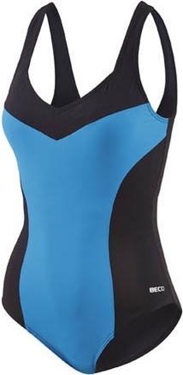 Beco Badpak C-cup Dames Polyamide Blauw/zwart Maat 40