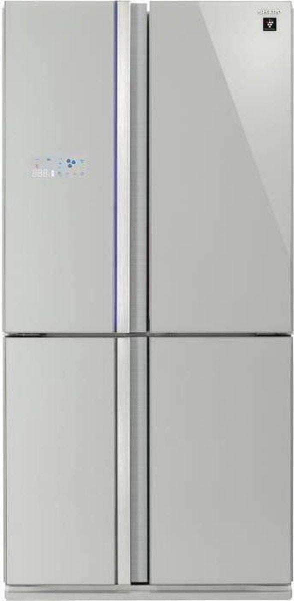 SHARP - SJ-FS810VSL - Koelkast met meerdere deuren - 600L (393L + 207L) - Geventileerde koude No Frost - A + - L89