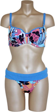 Freya Circus bikini set  - Maat Top 80GG / kledingmaat 40 GG-cup  + bijpassende Slip Maat L