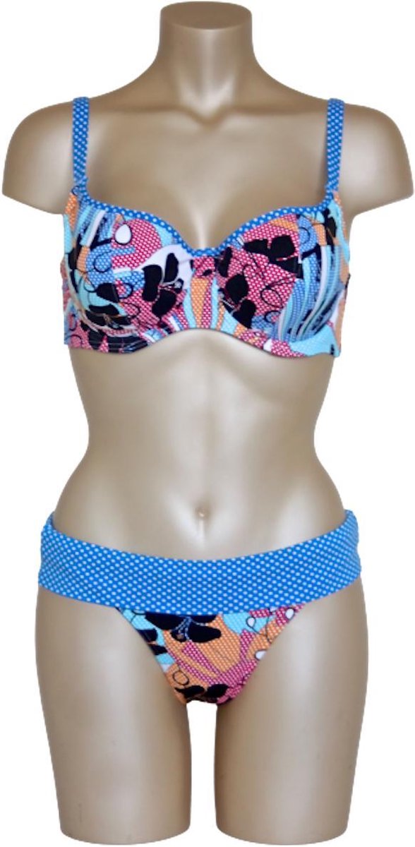 Freya Circus bikini set  - Maat Top 80GG / kledingmaat 40 GG-cup  + bijpassende Slip Maat L