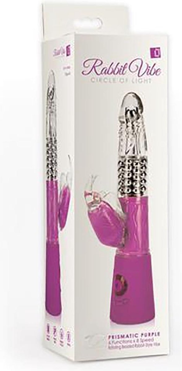 Rabbit Vibe Circle of Light Prismatic - Purple - Rabbit Vibrators - Happy Easter!