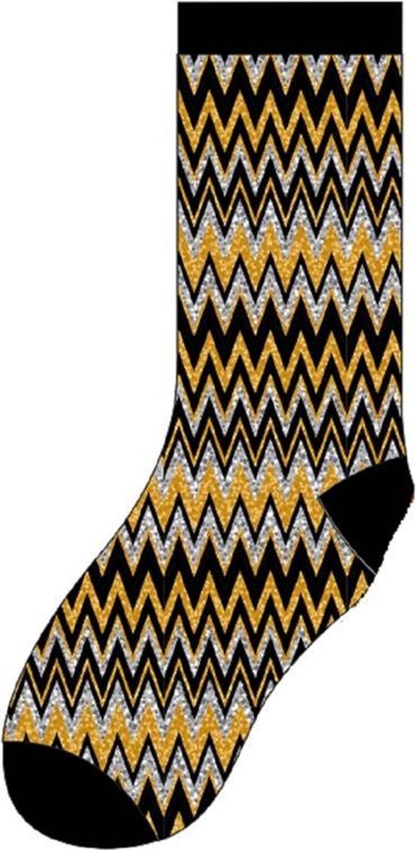 Sarlini Fashion Dames sokje Ziggy Multi Black | Maat 36-41