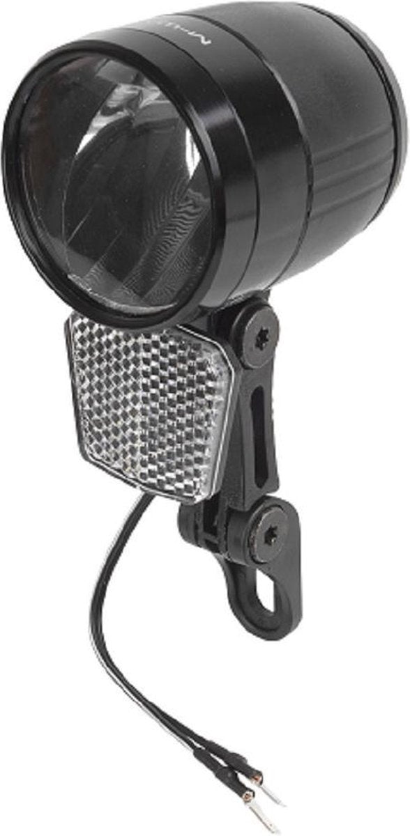 M-wave Koplamp Apollon E 100 E-bike Led Aluminium Zwart
