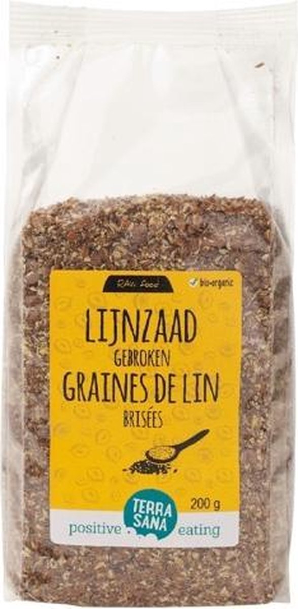 Terr.reff. lijnzaad gebroken * 400 gr