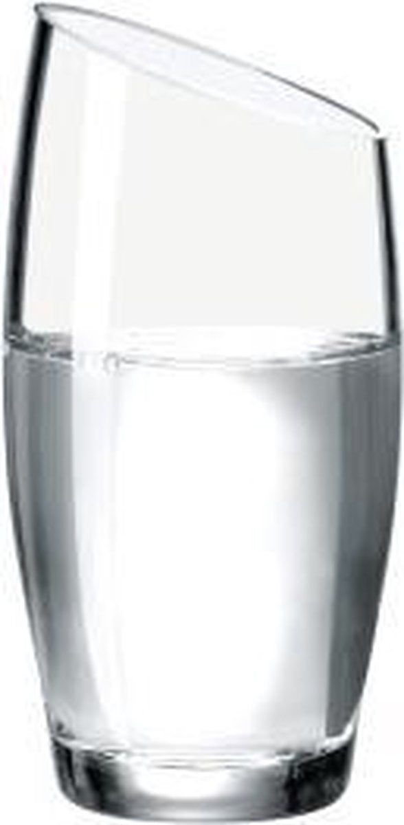 Eva Trio glas - Aqua - mondgeblazen