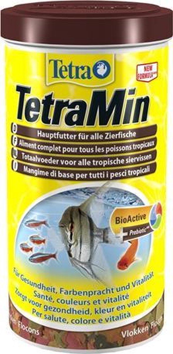 Tetramin bio active vlokken - 1 ltr - 1 stuks
