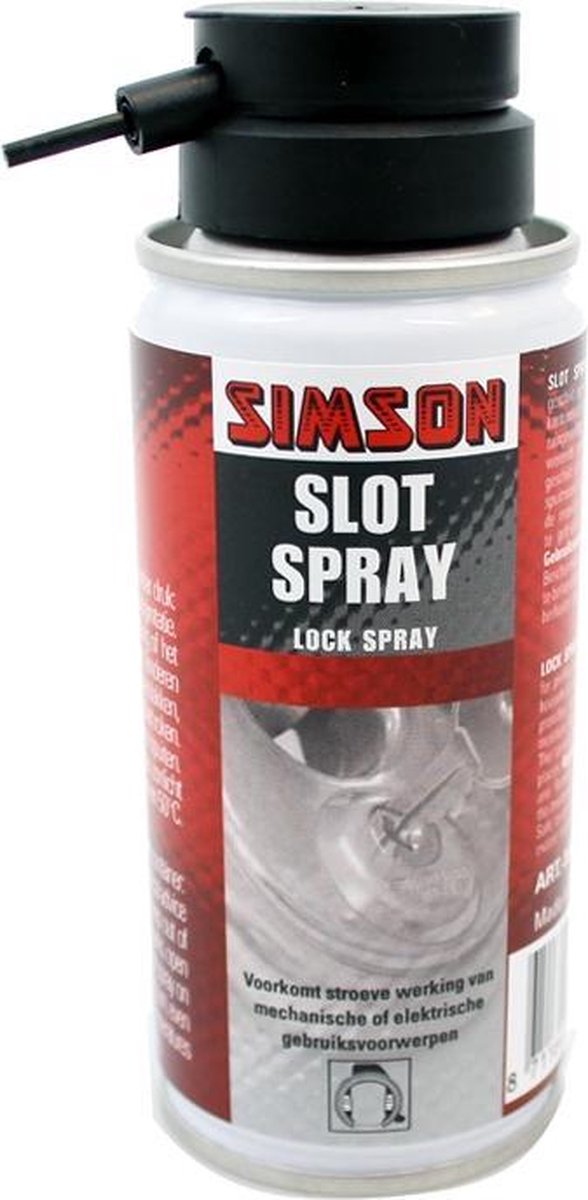 Spray simson slot 100ml 21017 - ZWART