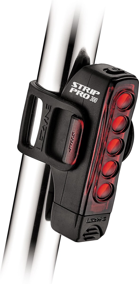 Lezyne Strip Drive Pro Led Fiets Achterlicht - 300 Lumen - Zwart