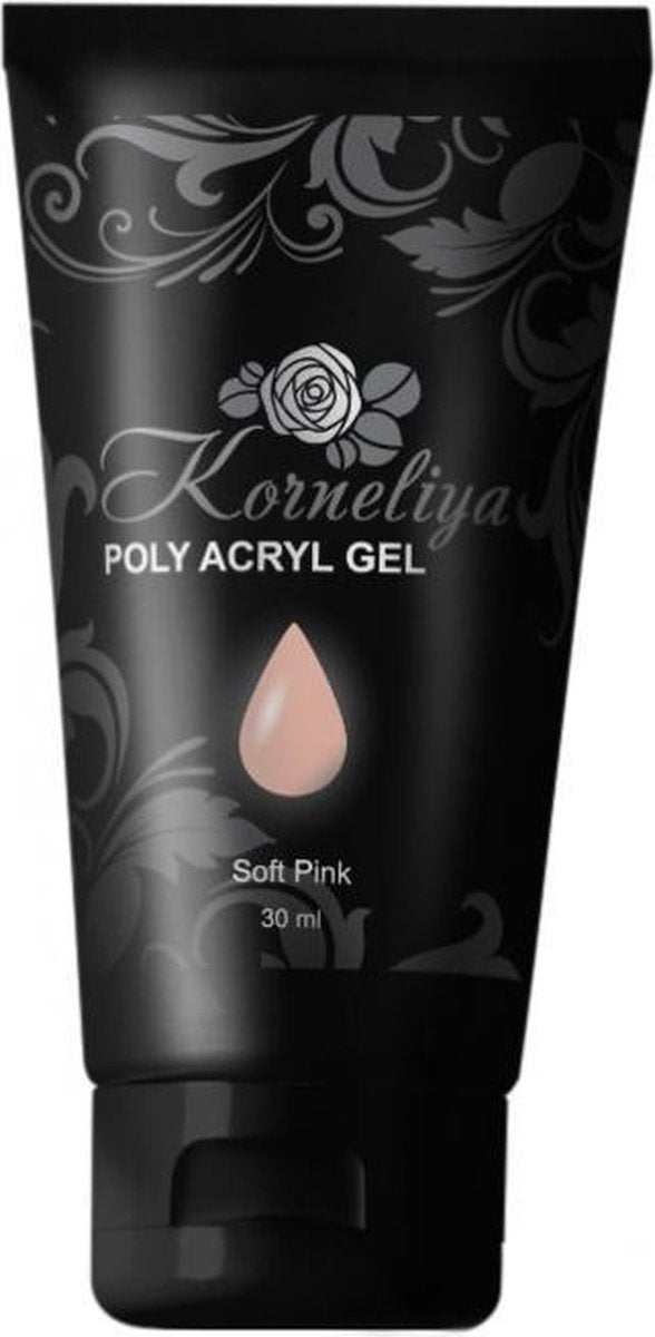 Korneliya Polygel - Acrylgel - Polyacrylgel SOFT PINK 30 Gram