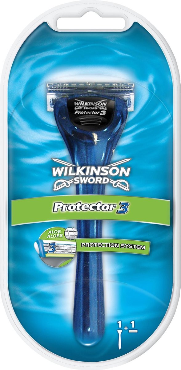 Wilkinson Sword Protector 3 - Scheerhouder incl. 1 Scheermesje