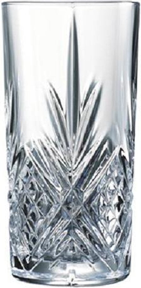 Arcoroc Broadway - Longdrink Waterglazen - 28cl - (Set van 6) En Yourkitchen E-kookboek - Heerlijke Smulrecepten