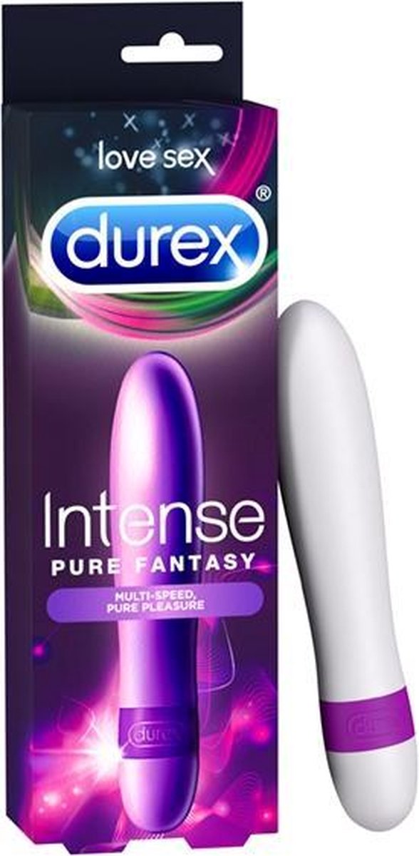 Durex - Durex - Orgasm Intense Vibrator Pure Fantasy Wit - Vibrator - Klassieke vibrator
