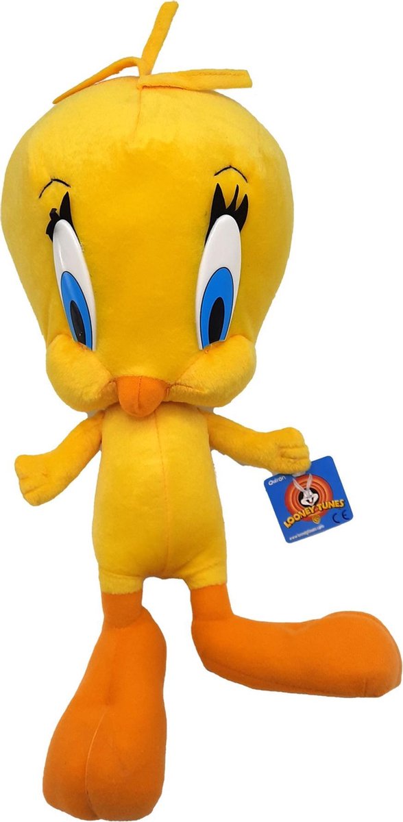 Tweety Bird - Pluche Knuffel - Looney Tunes - 50 cm