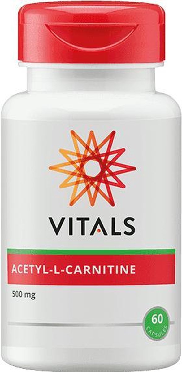 Vitals Acetyl-L-carnitine 500 mg Sportvoeding - 60 vegicaps
