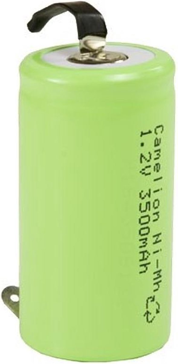 Camelion C/LR14 met U-soldeerlipjes 3500mAh 1.2V NimH Oplaadbaar - 1 Stuk