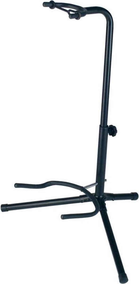 Gitaarstatief Boston GS-46-BK universeel vorkmodel metaal Zwart