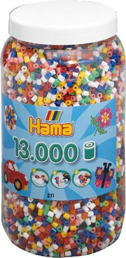 Hama 211-00 Tub 13000 Beads Mix 00