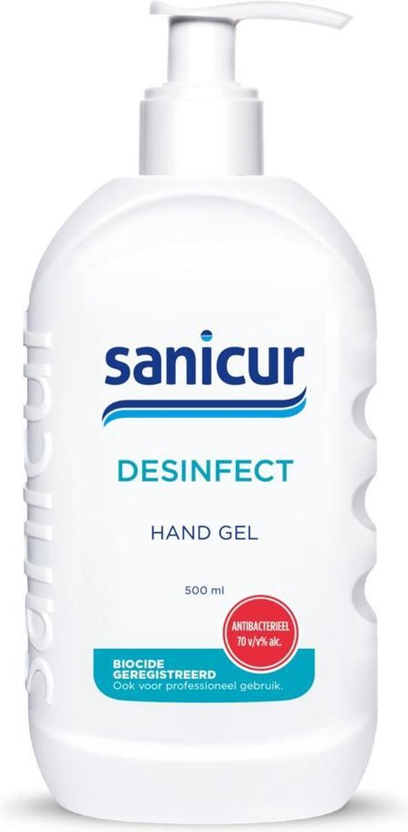 Sanicur Desinfecterende Handgel 500 ml 70% alcohol