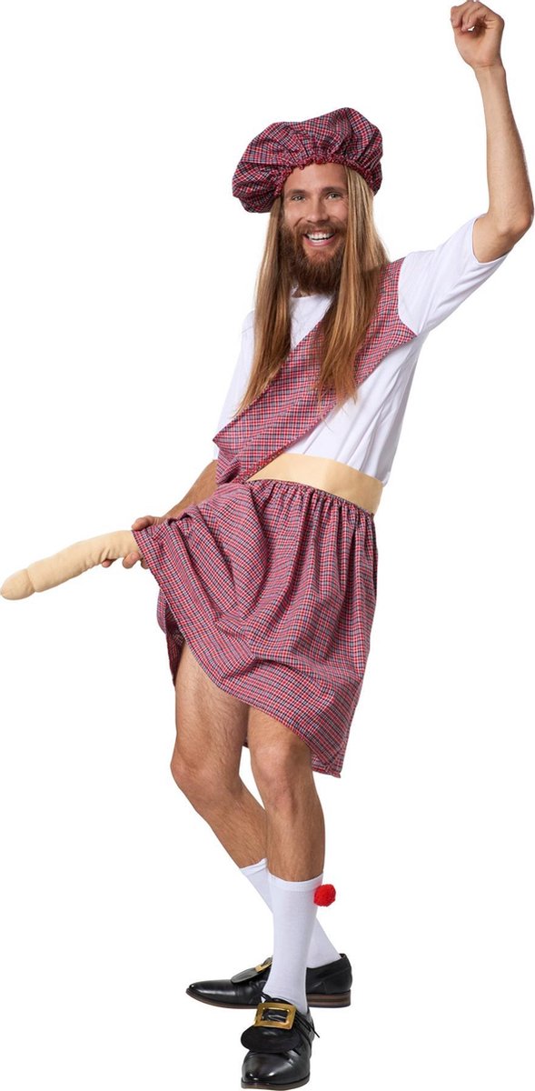 dressforfun - Brutale highlander XXL  - verkleedkleding kostuum halloween verkleden feestkleding carnavalskleding carnaval feestkledij partykleding - 302094