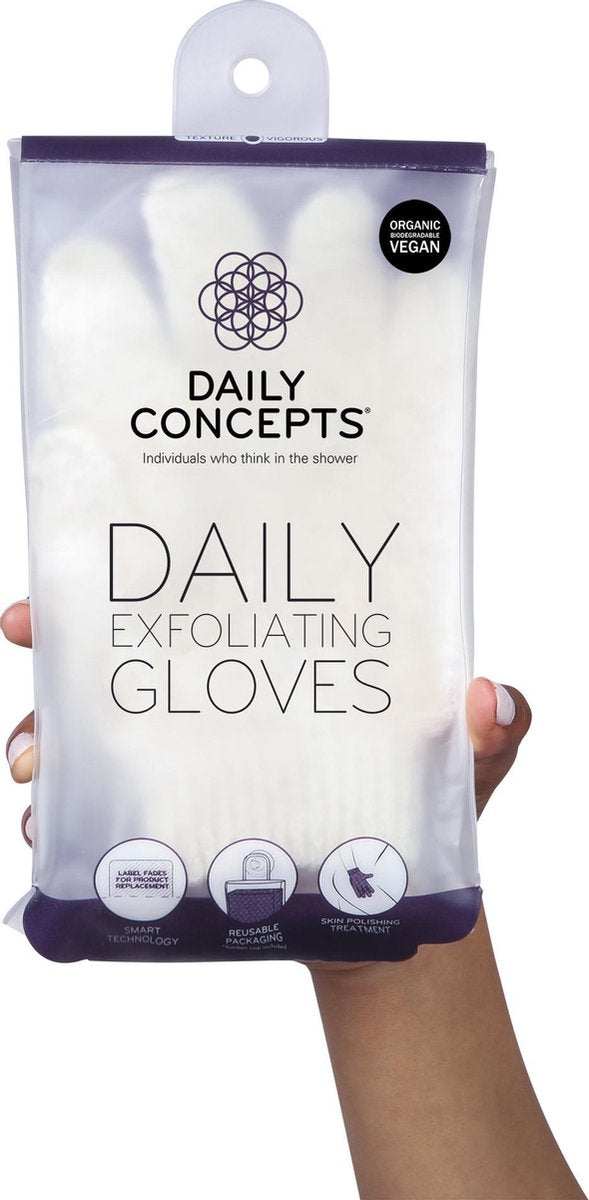 EXFOLIËRENDE HANDSCHOENEN