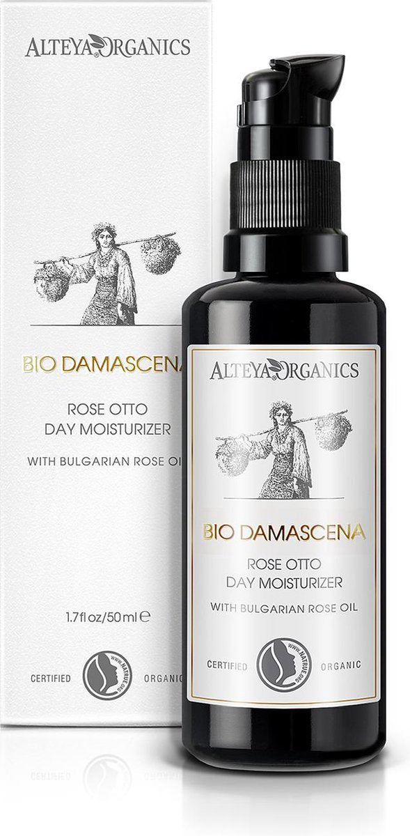 Alteya Organics Bio Damascena Rose Otto vochtinbrengende Dagcrème (biologisch)