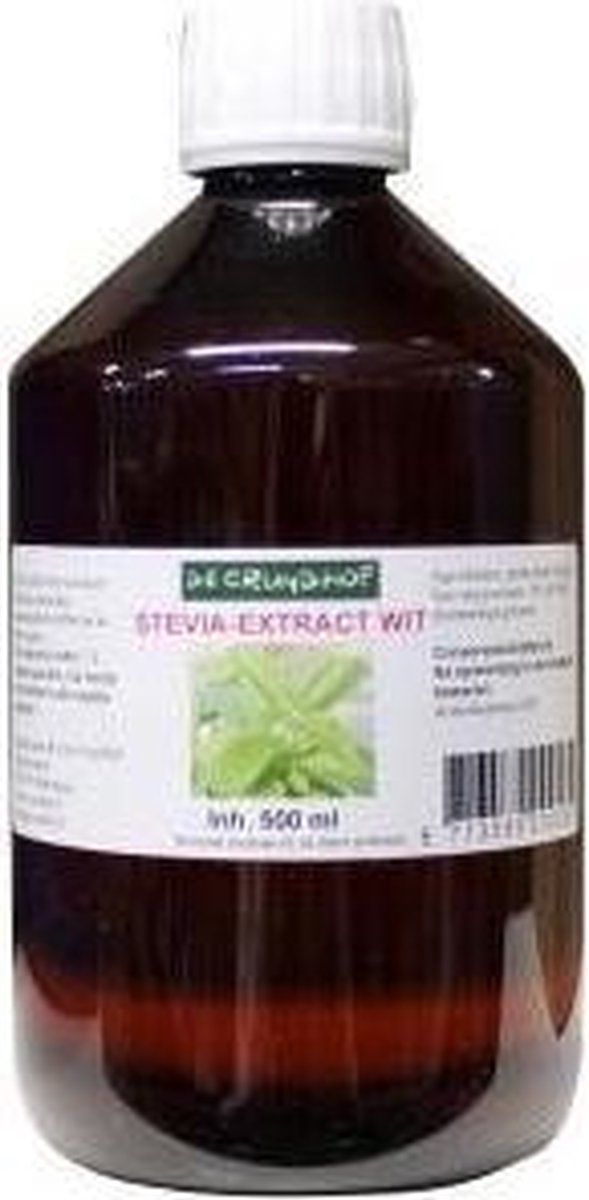 Cruydhof Stevia extract wit 500 ml