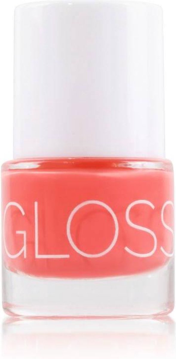 Glossworks Nagellak Flamingo Dames 9 Ml Vegan Koraaloranje