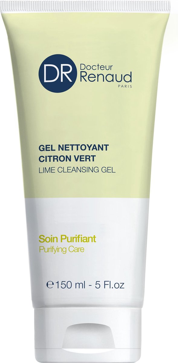 Docteur Renaud Soin Purifiant Gel Nettoyant Citron Vert Vette/gemengde Huid 150ml